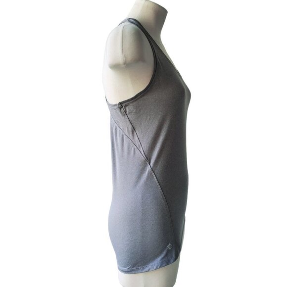 Athleta Limitless Keyhole Tank Top Gray Size XS - Picture 2 of 9
